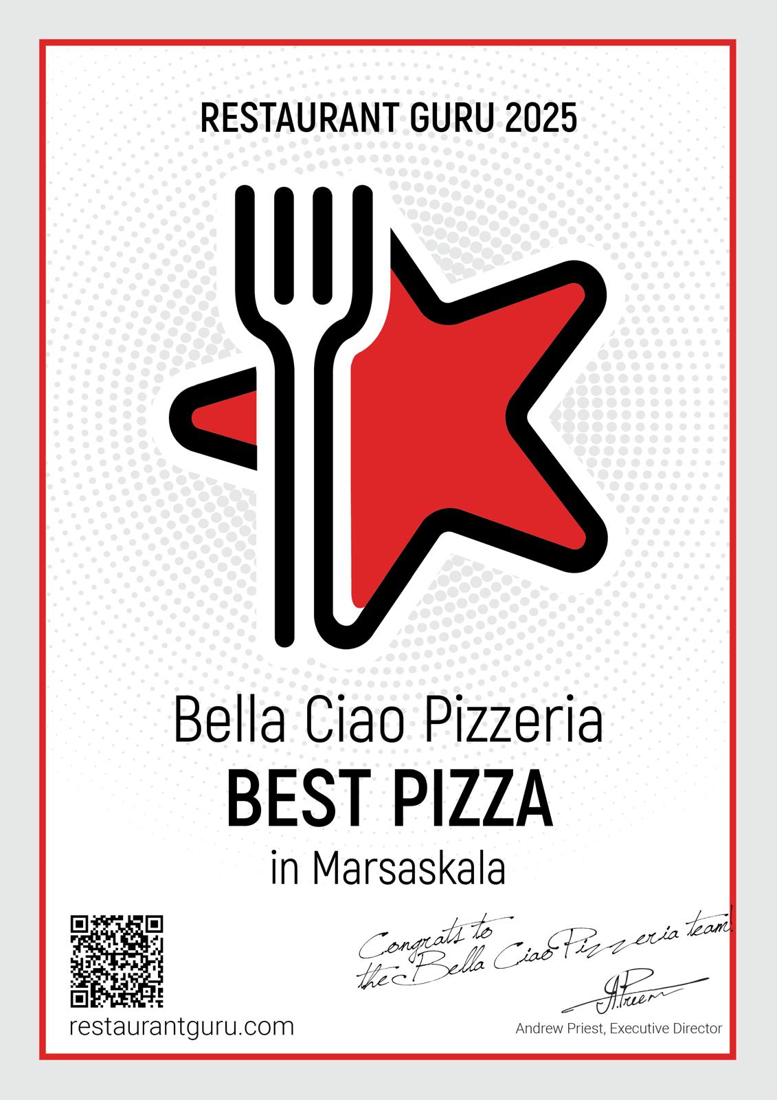 Restaurant Guru 2025 - Best Pizza in Marsaskala